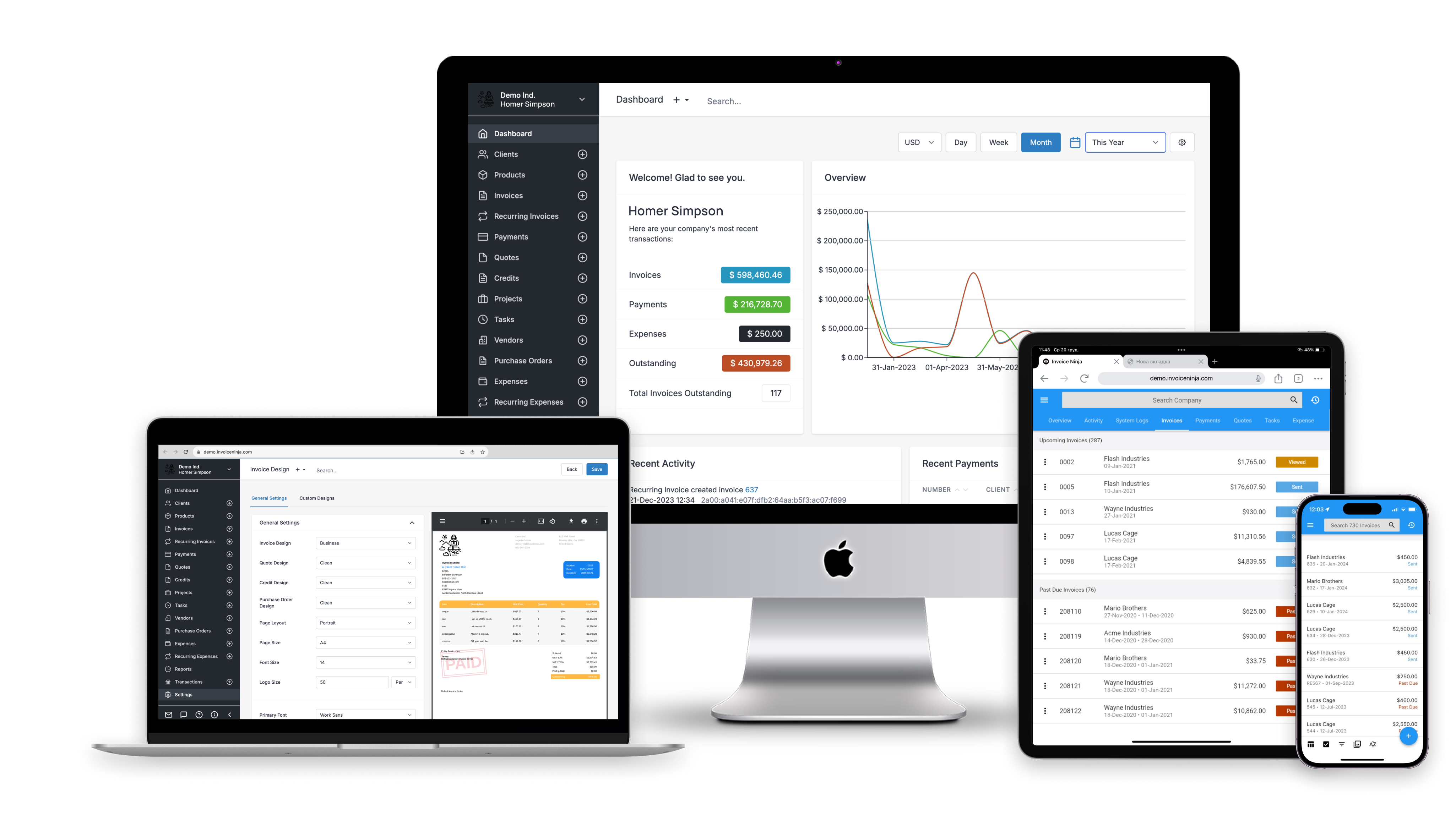 Fattura Dashboard